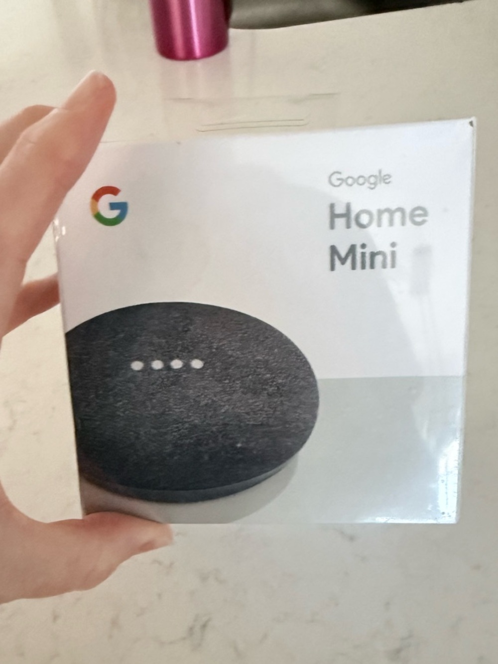 google Nest Mini - Charcoal/Gray Smart Voice Speaker